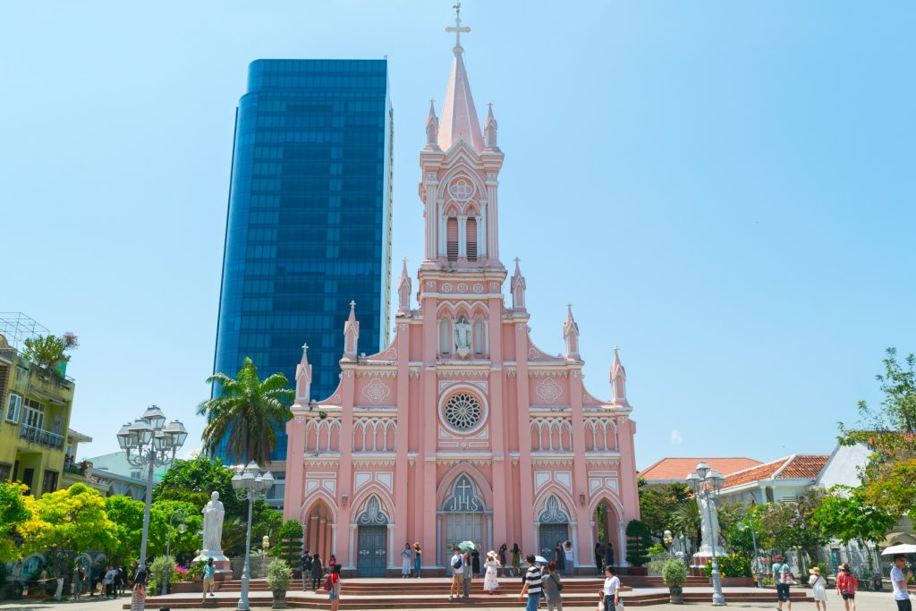 峴港粉紅教堂