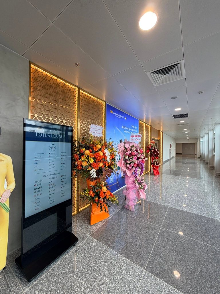 河內 Lotus Lounge 天合聯盟 SkyTeam 適用航空公司名單看板