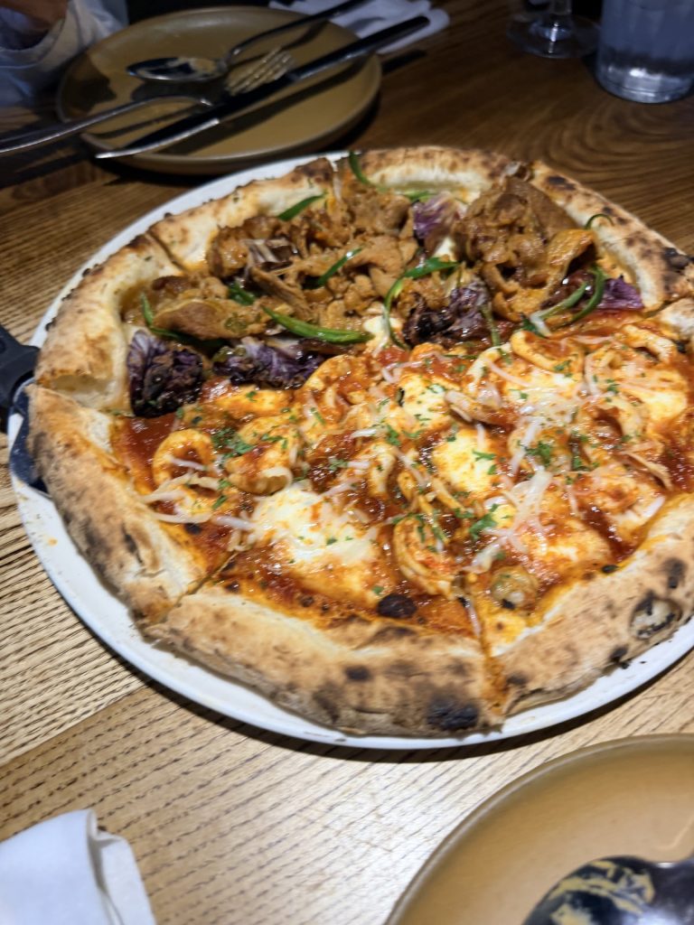 河內 Pizza 4P's Lotte West Lake 雙拼披薩