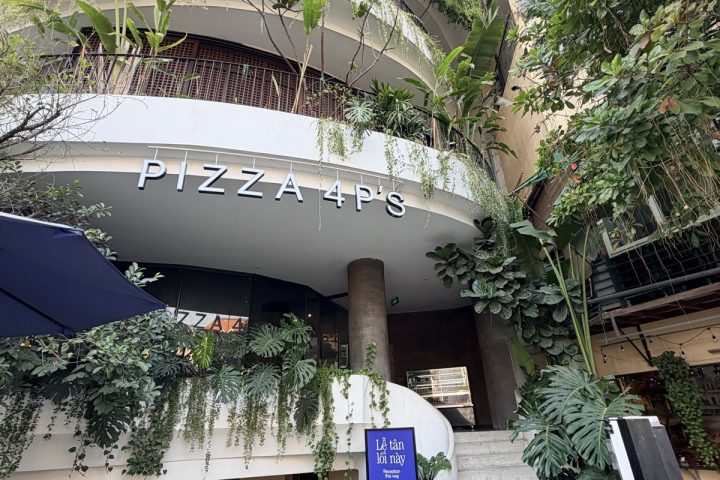 河內 Pizza 4P’s Lotte West Lake 實訪｜西湖景觀、空間與餐點